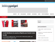 Tablet Screenshot of lebloggadget.com